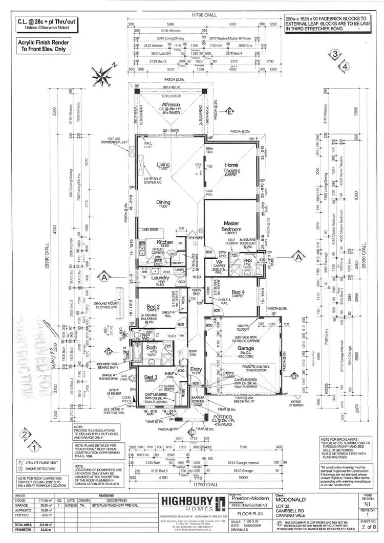 Floorplan of Homely house listing, 253 Campbell Road, Canning Vale WA 6155
