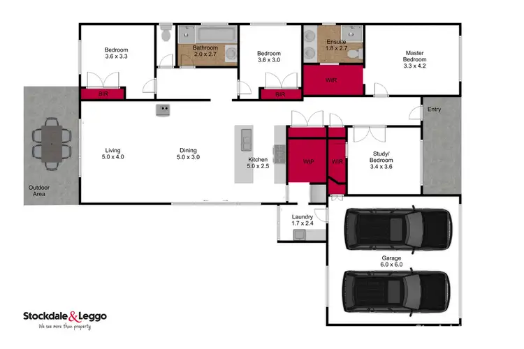 Floorplan of Homely house listing, 14 Ridge Boulevard, Yinnar VIC 3869