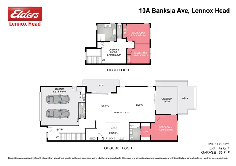 Floorplan of Homely semi-detached listing, 10A Banksia Avenue, Lennox Head NSW 2478