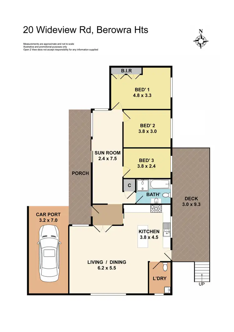 Floorplan of Homely house listing, 20 Wideview Road, Berowra Heights NSW 2082