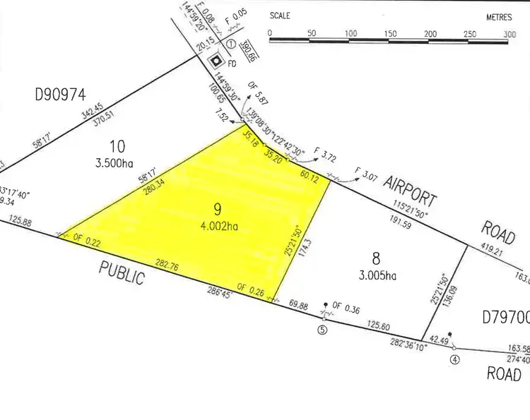 Floorplan of Homely land listing, Lot 9 Airport Road, Renmark SA 5341