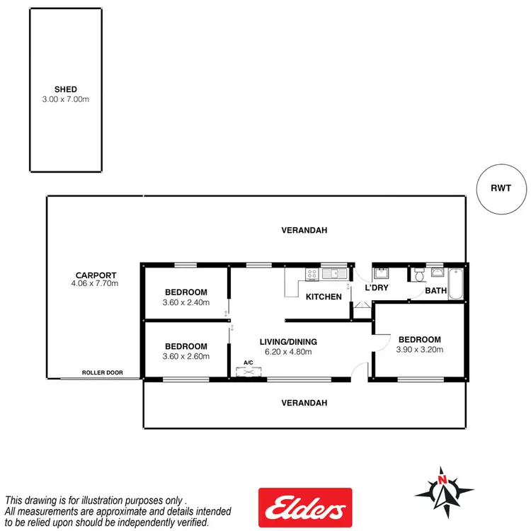 Floorplan of Homely house listing, 26 Hutchinson Street, Goolwa SA 5214