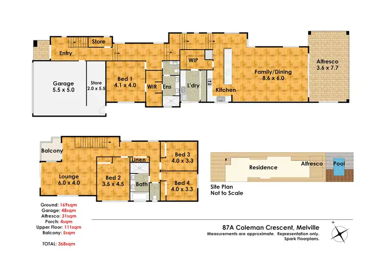 Floorplan of Homely house listing, 87A Coleman Crescent, Melville WA 6156