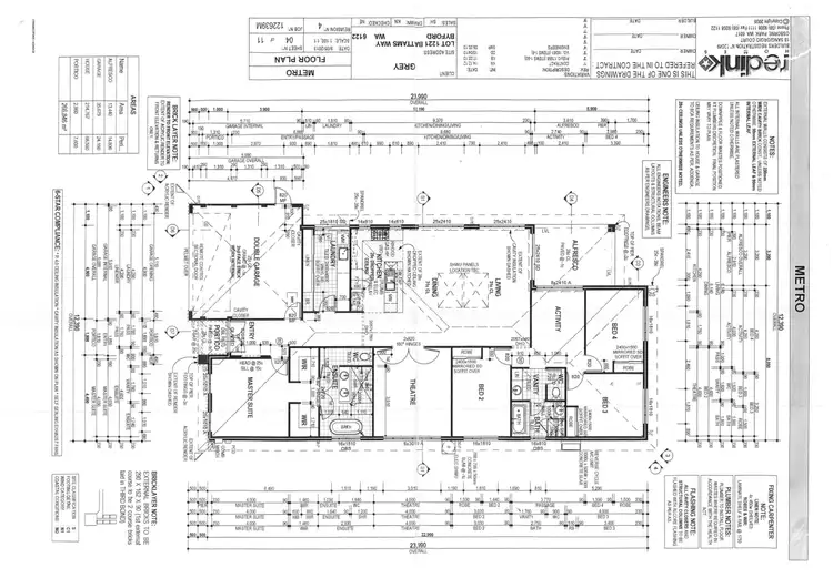 Floorplan of Homely house listing, 17 Battams Way, Byford WA 6122