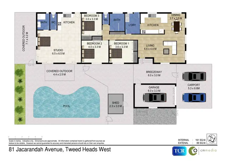 Floorplan of Homely house listing, 81 Jacaranda Avenue, Tweed Heads West NSW 2485