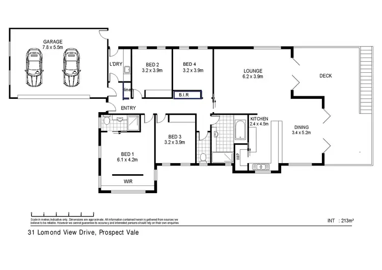 Floorplan of Homely house listing, 31 Lomond View Drive, Prospect Vale TAS 7250