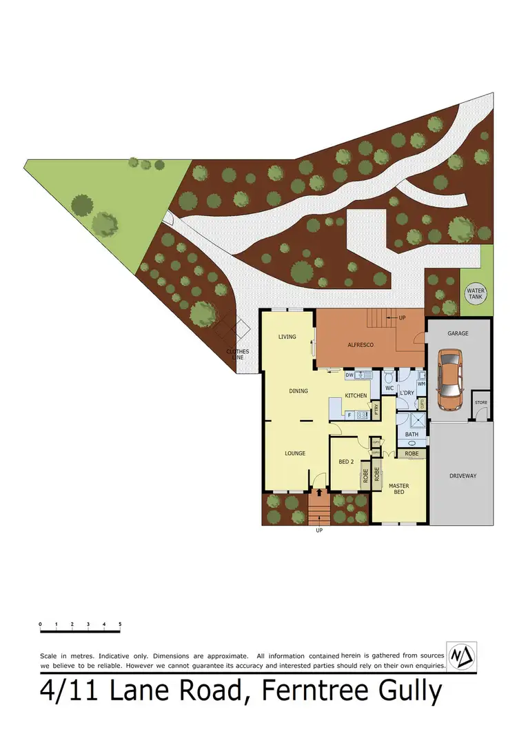 Floorplan of Homely unit listing, 4/11 Lane Road, Ferntree Gully VIC 3156