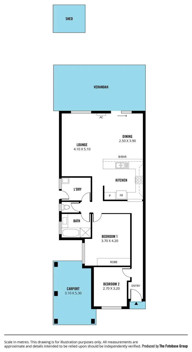 Floorplan of Homely unit listing, 4/1a Carlisle Street, Camden Park SA 5038
