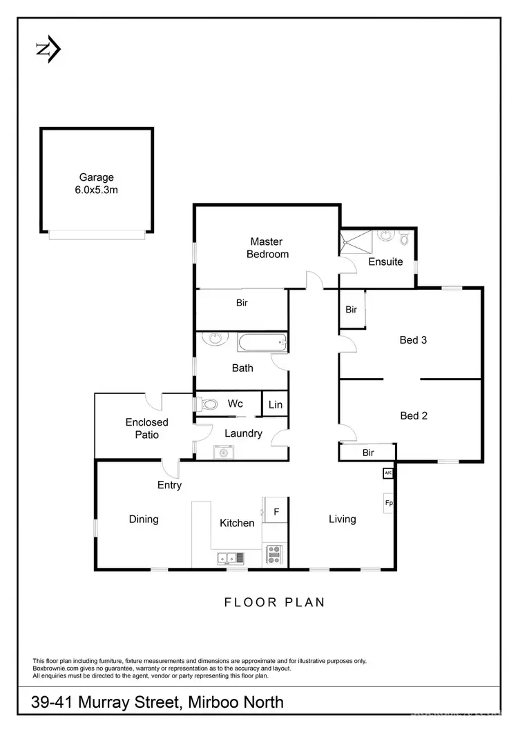 Floorplan of Homely house listing, 39-41 Murray Street, Mirboo North VIC 3871