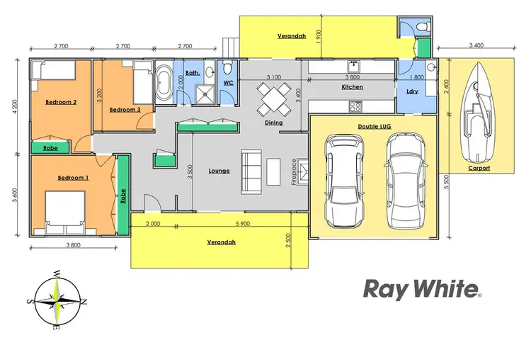 Floorplan of Homely house listing, 4 Grevillea Close, Taree NSW 2430