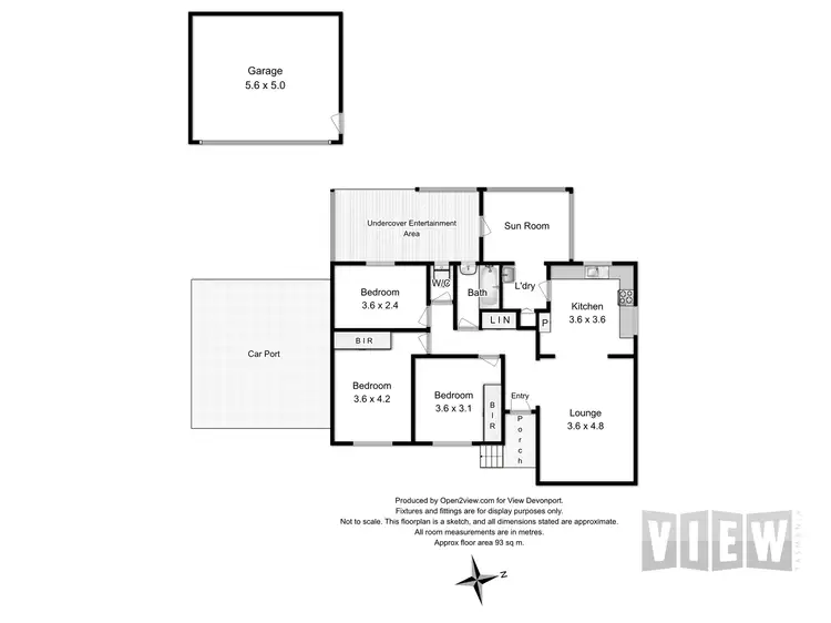 Floorplan of Homely house listing, 17 Harvil Way, Devonport TAS 7310