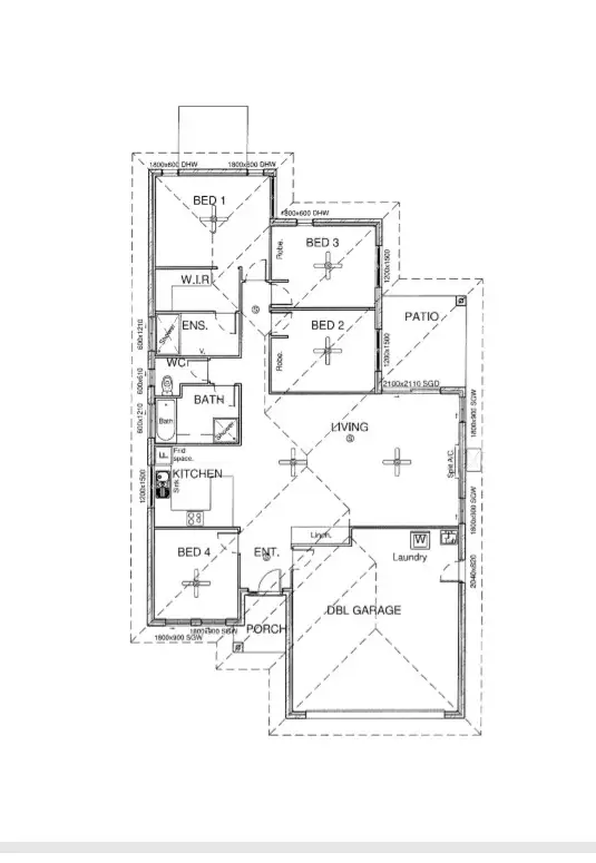 Floorplan of Homely house listing, 13 Ash Avenue, Laidley QLD 4341
