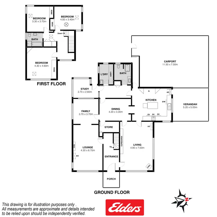 Floorplan of Homely house listing, 58 Dings Road, Currency Creek SA 5214