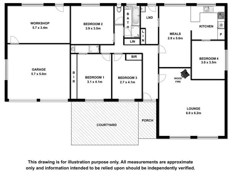 Floorplan of Homely house listing, 12 Dino Place, Mount Gambier SA 5290
