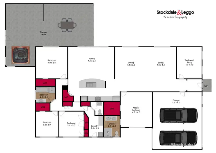Floorplan of Homely house listing, 32 Sundale Road, Traralgon VIC 3844