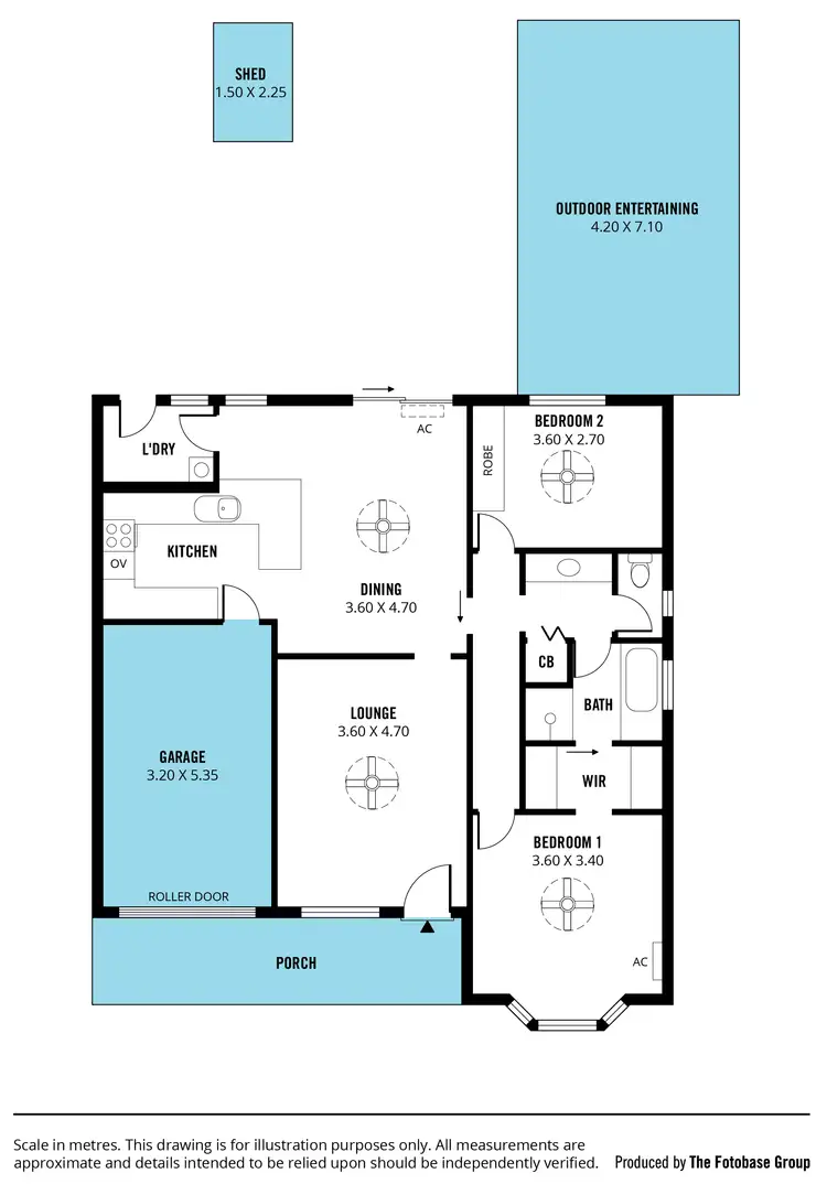 Floorplan of Homely villa listing, 7A Macpherson St, Hove SA 5048