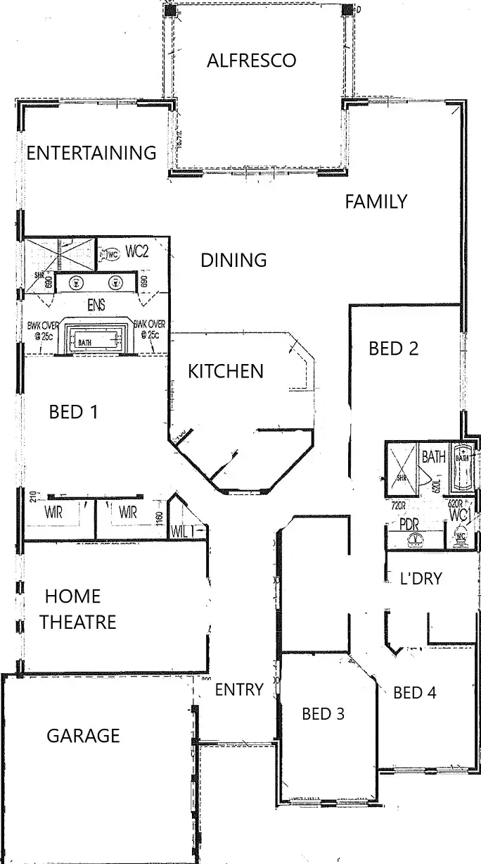 Floorplan of Homely house listing, 4 Codrington Street, Southern River WA 6110