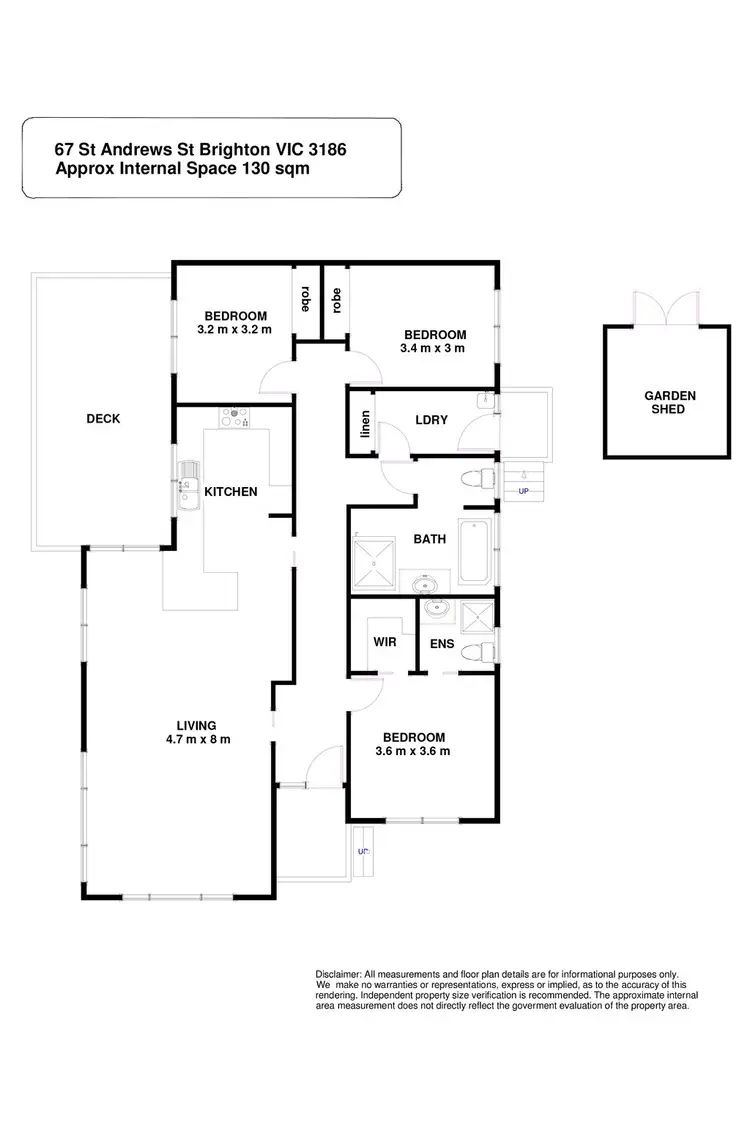 Floorplan of Homely house listing, 67 Andrew Street, Brighton TAS 7030