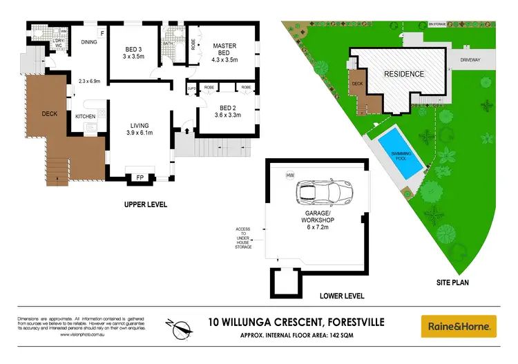 Floorplan of Homely house listing, 10 Willunga Crescent, Forestville NSW 2087