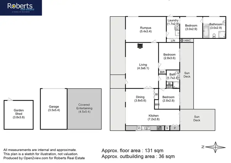 Floorplan of Homely house listing, 34 East Shelly Road, Orford TAS 7190