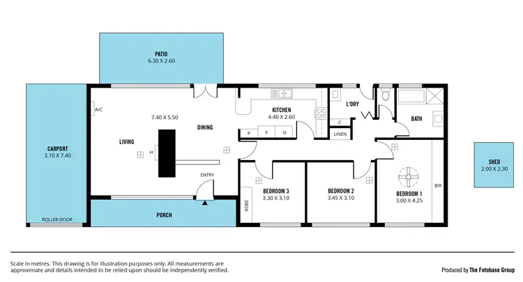 Floorplan of Homely house listing, 7 Wheatsheaf Road, Morphett Vale SA 5162
