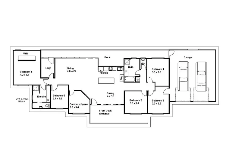 Floorplan of Homely house listing, 25 Ian Showell Drive, Renmark SA 5341