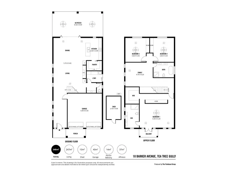Floorplan of Homely house listing, 18 Barker Avenue, Tea Tree Gully SA 5091