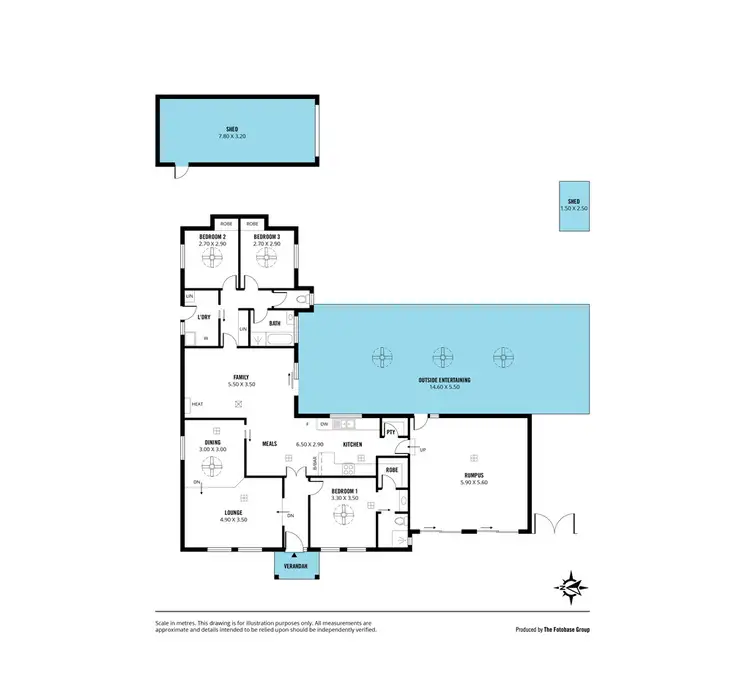 Floorplan of Homely house listing, 63 Sir James Hardy Way, Woodcroft SA 5162