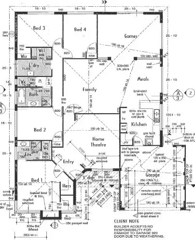Floorplan of Homely house listing, 227 Dalyellup Boulevard, Dalyellup WA 6230