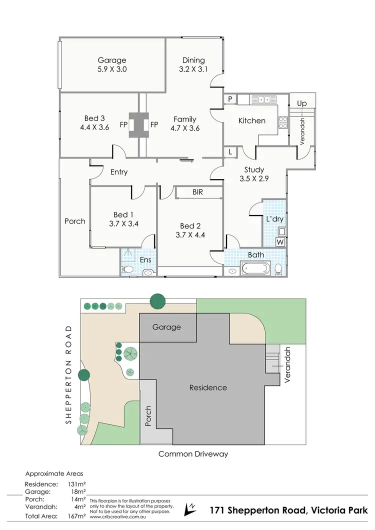 Floorplan of Homely house listing, 171 Shepperton Road, Victoria Park WA 6100