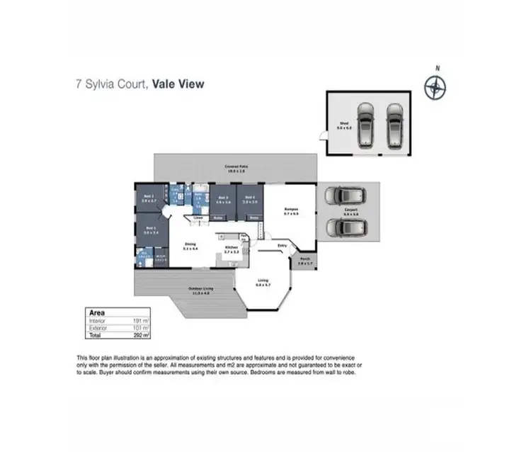 Floorplan of Homely house listing, 7 Sylvia Court, Vale View QLD 4352