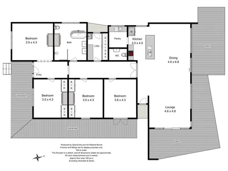 Floorplan of Homely house listing, 6 Harvey Street, Strahan TAS 7468