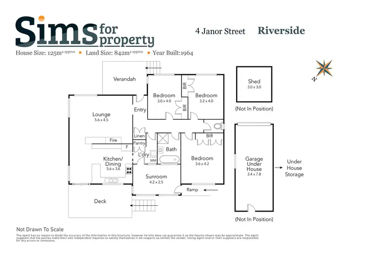 Floorplan of Homely house listing, 4 Janor Street, Riverside TAS 7250