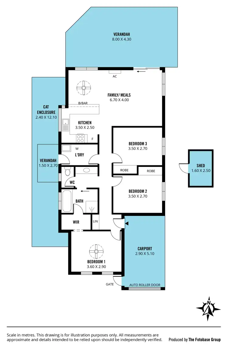 Floorplan of Homely house listing, 5 Parkwood Rise, Seaford Rise SA 5169