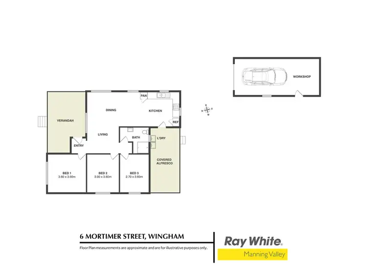 Floorplan of Homely house listing, 6 Mortimer Street, Wingham NSW 2429