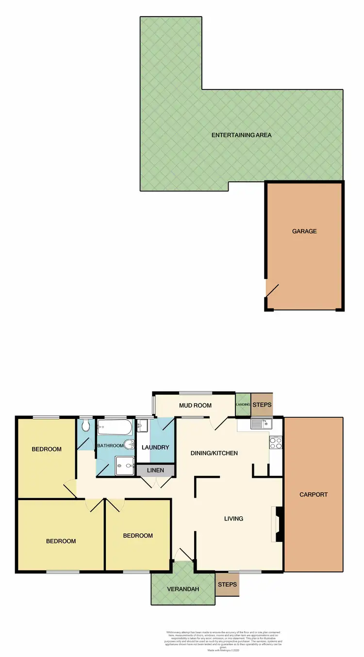 Floorplan of Homely house listing, 29 Perth Avenue, East Maitland NSW 2323
