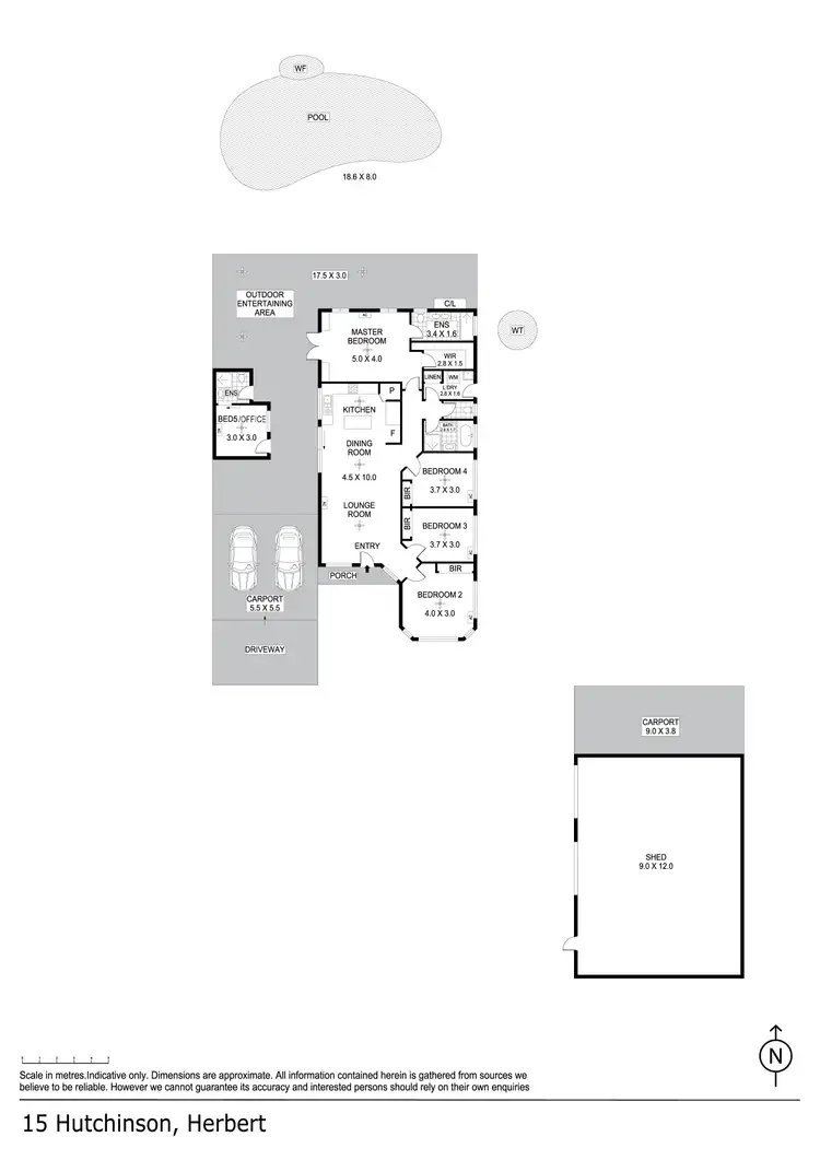 Floorplan of Homely house listing, 15 Hutchison Road, Herbert NT 836