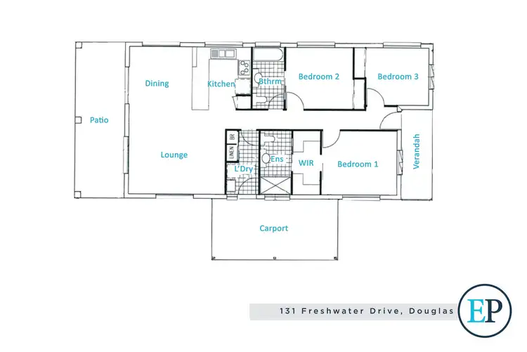Floorplan of Homely house listing, 131 Freshwater Drive, Douglas QLD 4814