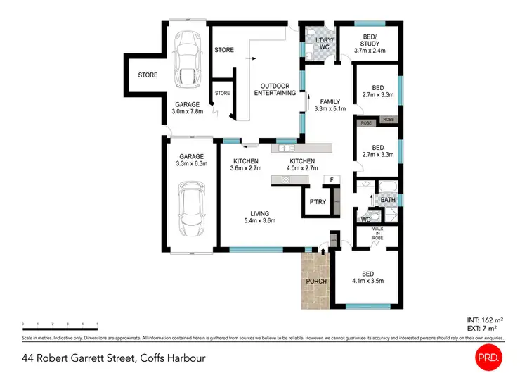 Floorplan of Homely house listing, 44 Robert Garrett Street, Coffs Harbour NSW 2450