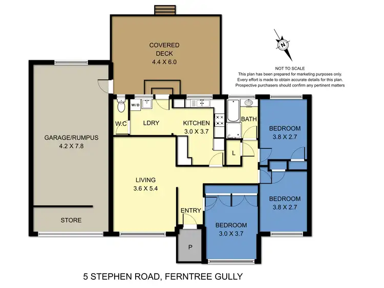 Floorplan of Homely house listing, 5 Stephen Road, Ferntree Gully VIC 3156