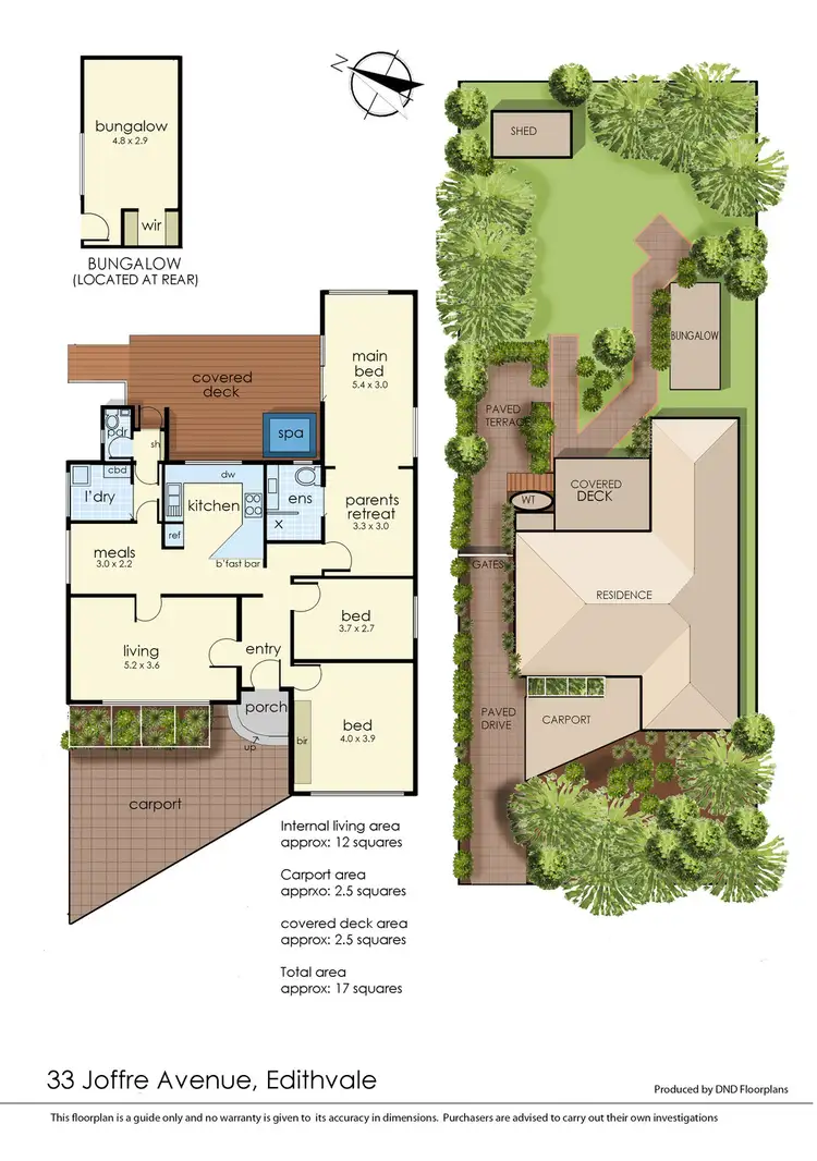 Floorplan of Homely house listing, 33 Joffre Avenue, Edithvale VIC 3196