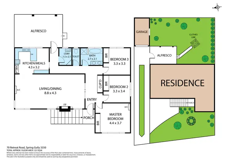 Floorplan of Homely house listing, 70 Retreat Road, Spring Gully VIC 3550