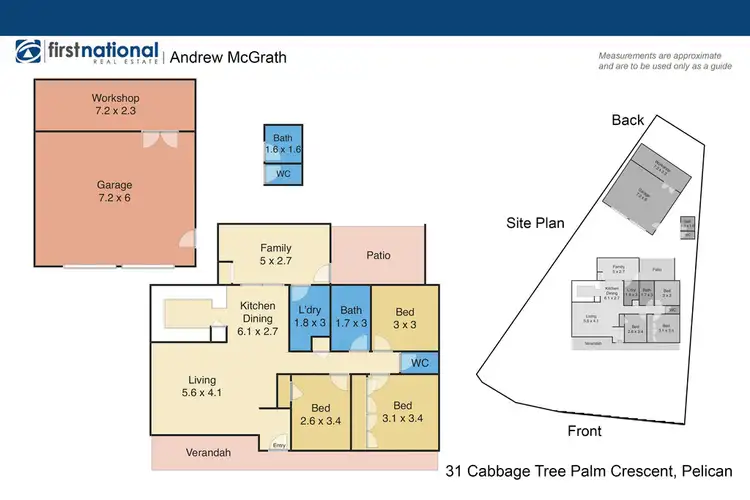 Floorplan of Homely house listing, 31 Cabbage Tree Palm Crescent, Pelican NSW 2281
