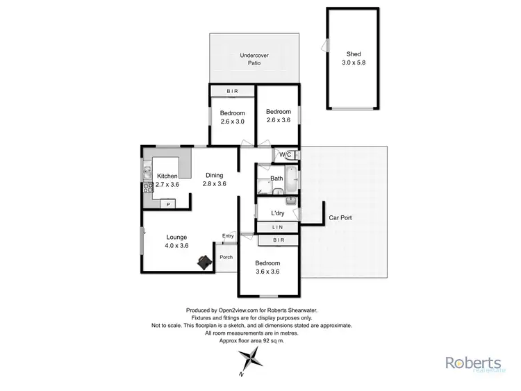 Floorplan of Homely house listing, 9 Walpole Crescent, Latrobe TAS 7307