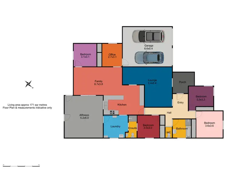 Floorplan of Homely house listing, 47 Larela Circuit, Orange NSW 2800
