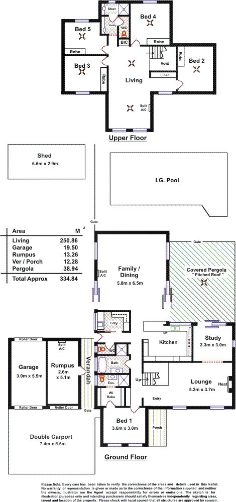 Floorplan of Homely house listing, 23 Manly Circuit, West Lakes Shore SA 5020