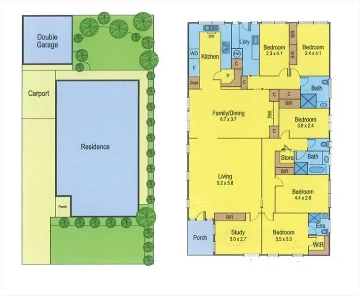 Floorplan of Homely house listing, 93 Heyers Road, Grovedale VIC 3216