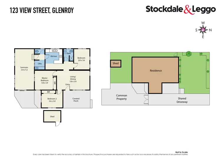 Floorplan of Homely house listing, 123 View Street, Glenroy VIC 3046