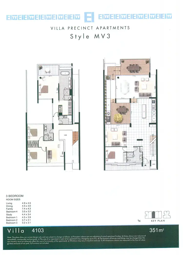 Floorplan of Homely villa listing, 4103/2 Ephraim Island Parade, Paradise Point QLD 4216