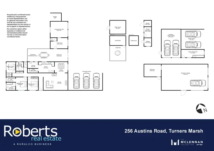 Floorplan of Homely house listing, 256 Austins Road, Turners Marsh TAS 7267